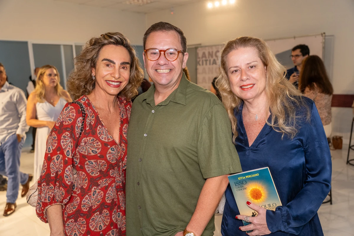 Renata Pacheco, Marcos Daniel e Sandra Fonseca