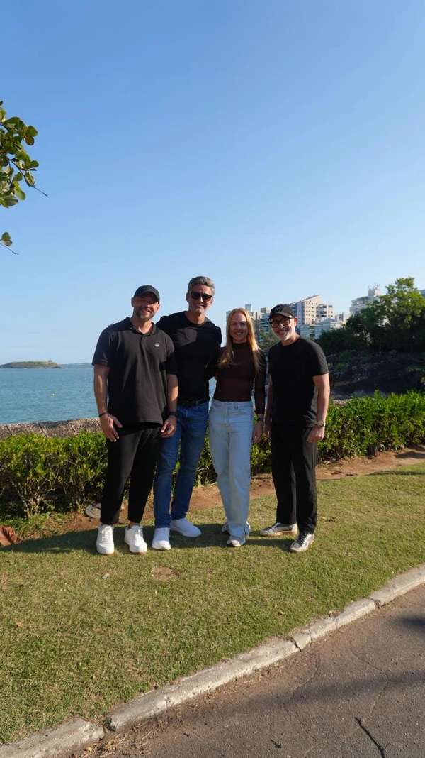 Ricardo Lapa, Leon Sayegh, Rachel Máximo e Marcelo Smarrito