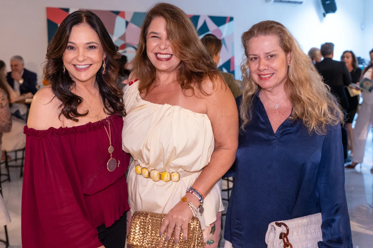Valquíria Cheim, Karla Toríbio e Sandra Fonseca