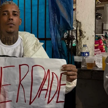 Imagem - MC Poze vai à presídio protestar e pede libertação de Oruam da prisão