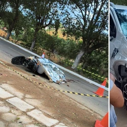 Acidente ocorreu na manhã deste domingo (27), em Córrego São Vicente, na Rodovia Roberto Calmon