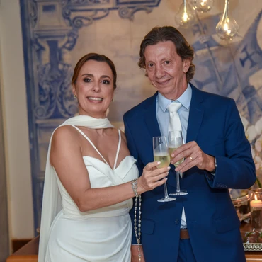 Imagem - Ana Paula Nascif e Luiz Fernando Magalhães dizem sim-sim em Vitória