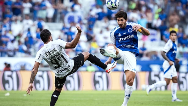 Time celeste saiu na frente com Kaio Jorge no primeiro minuto, mas viu o rival cearense buscar a virada na tarde deste domingo (27)