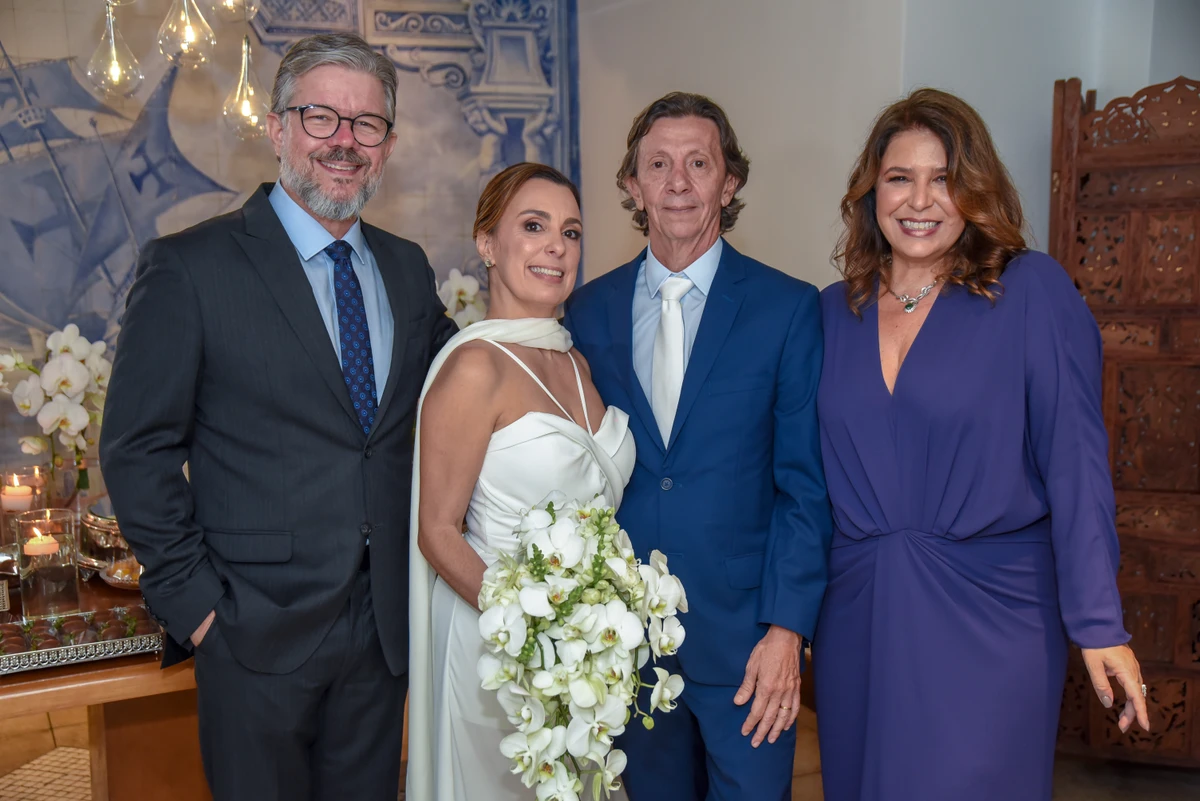 David Pimenta, Ana Paula Nascif e Luiz Fernando Magalhães e Karla Toríbio Pimenta