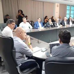 Reunião do comitê destinado a acompanhar e avaliar as tarifas econômicas impostas pelos EUA sobre o Brasil foi coordenada pelo vice-governador Ricardo Ferraço
