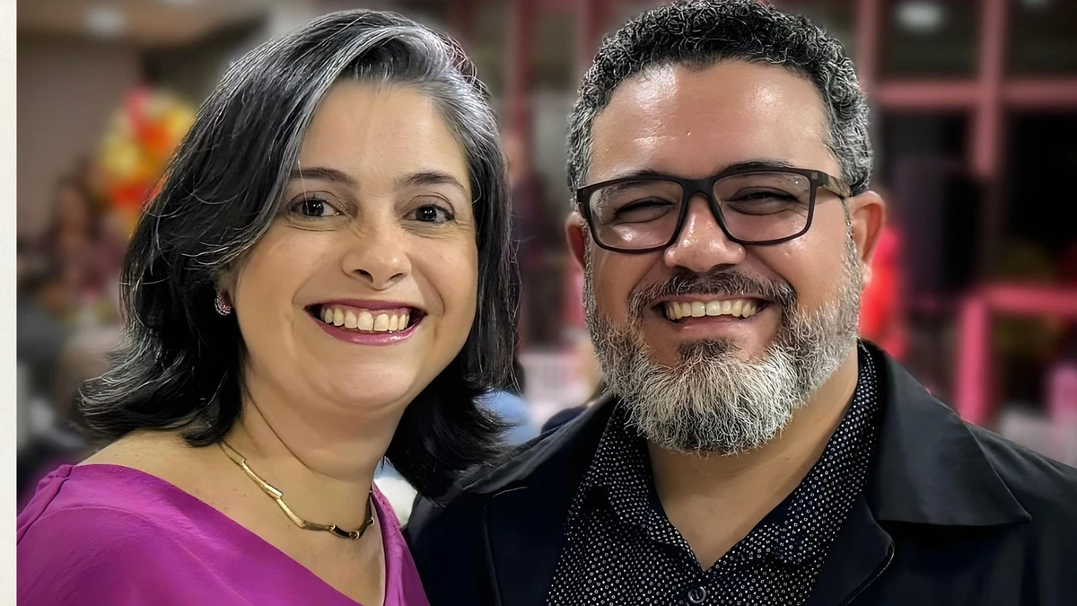 Casados há nove anos e juntos há doze, Jaider e Mariana sempre levaram uma vida bem-humorada
