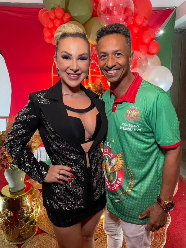 Fernanda Passon e Andrezinho Castro
