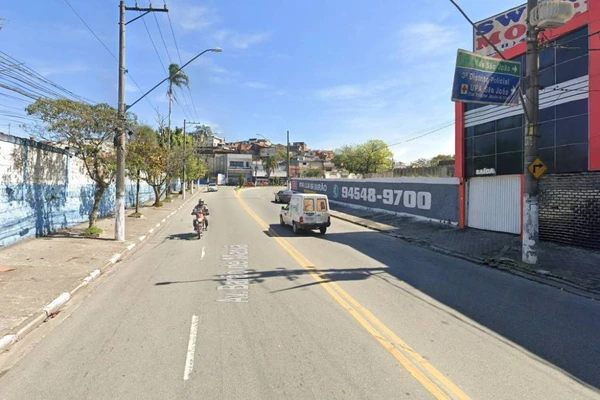 Local onde ocorreu a discussão de trânsito entre o PM e um motorista 