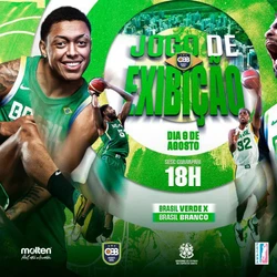 Evento no dia 9 de agosto reúne atletas olímpicos e estrelas do basquete nacional em duelo preparatório para a Americup