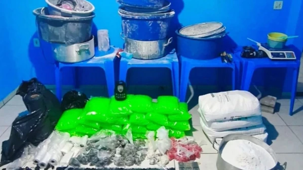 Imóvel em Flexal II funcionava como ponto de preparo e embalagem dos entorpecentes; ninguém foi preso