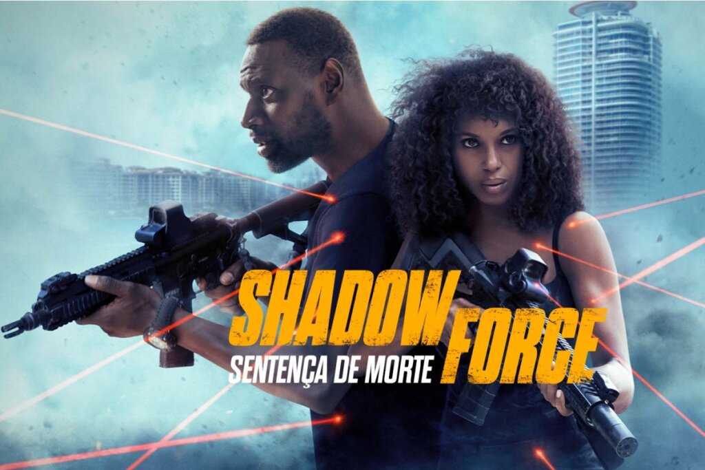 Em “Shadow Force – Sentença de Morte”, amor e sobrevivência enfrentam uma perseguição implacável (Imagem: Reprodução digital | Paris Filmes)