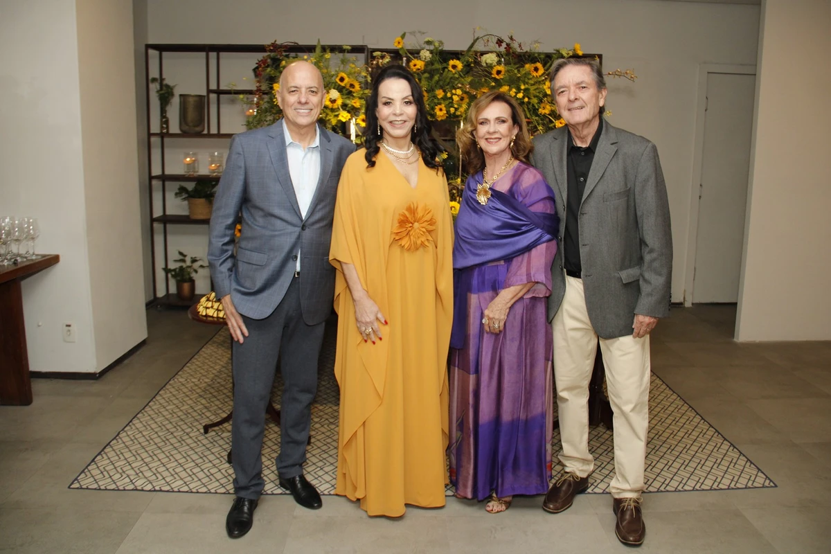 João Damian e Neila Nara Neiva e Nazaré e Carlos Miranda