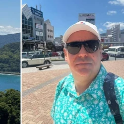 Morador de Vitória estava em cidade costeira quando recebeu aviso no celular; governo japonês ordenou evacuação de áreas próximas ao mar