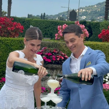 Imagem - Iracema Neves e André Serafim celebram Bodas de Porcelana na Itália