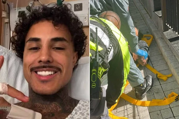 MC Livinho tranquiliza os fãs após o acidente: 'Estou em observação porque perfurei o pulmão' 