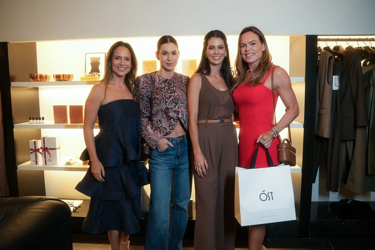 Jana Nemer, Renata Vervloet, Laila Nemer e Andressa Allen