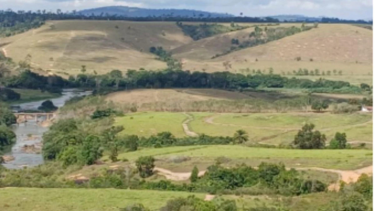 Vistoria do Iphan na Fazenda Cachoeira do Cravo, em São Mateus: vista do rio Cricaré (à esquerda) e do antigo cemitério (à direita) por Iphan