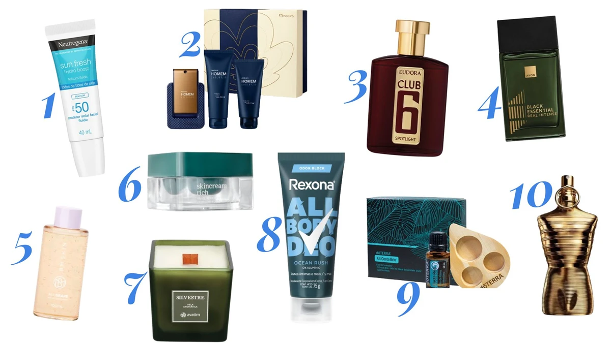 Vitrine de Dia dos Pais