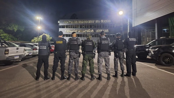 Operação do Ministério Público visa desarticular núcleos do Primeiro Comando de Vitória, grupo criminoso ligado a ataques violentos e recentes assassinatos em Vila Velha