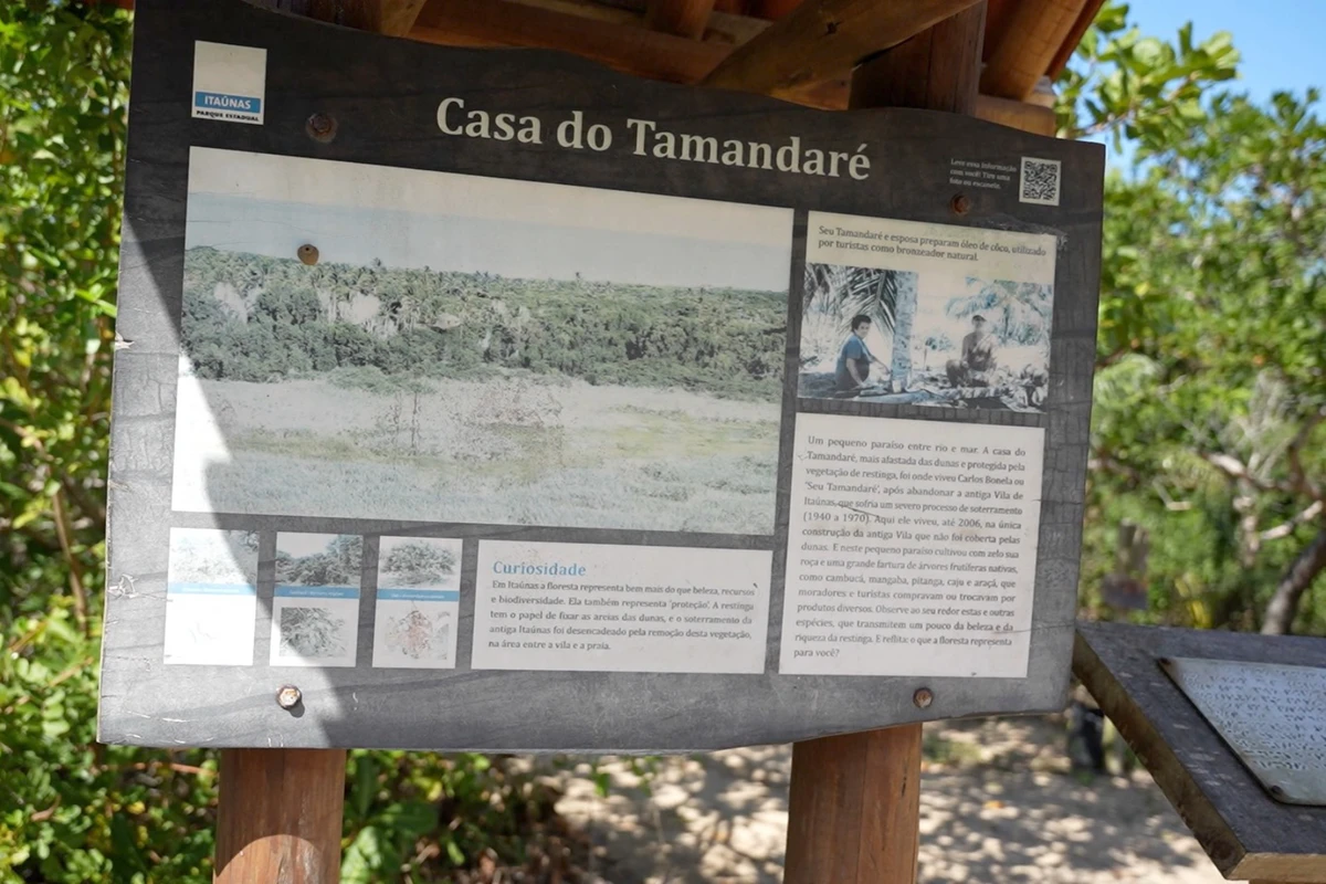 A Casa do Tamandaré é a única construção que permanceu da vila antiga 