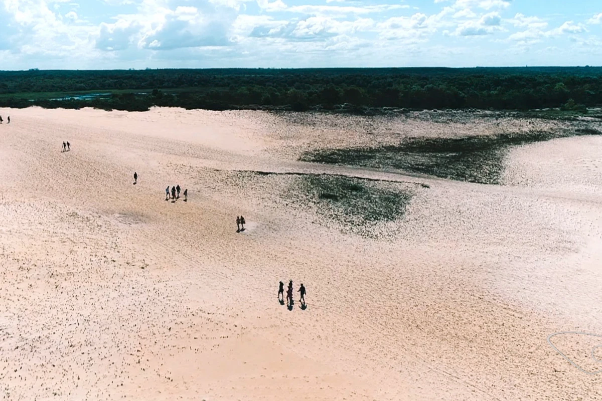 As dunas de Itaúnas