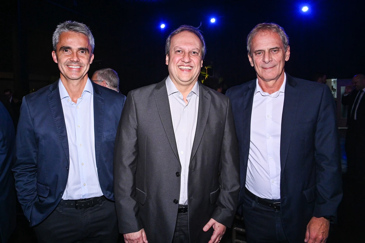 Bruno Passoni, Dr. Fabiano Pimentel e Marcello Moraes