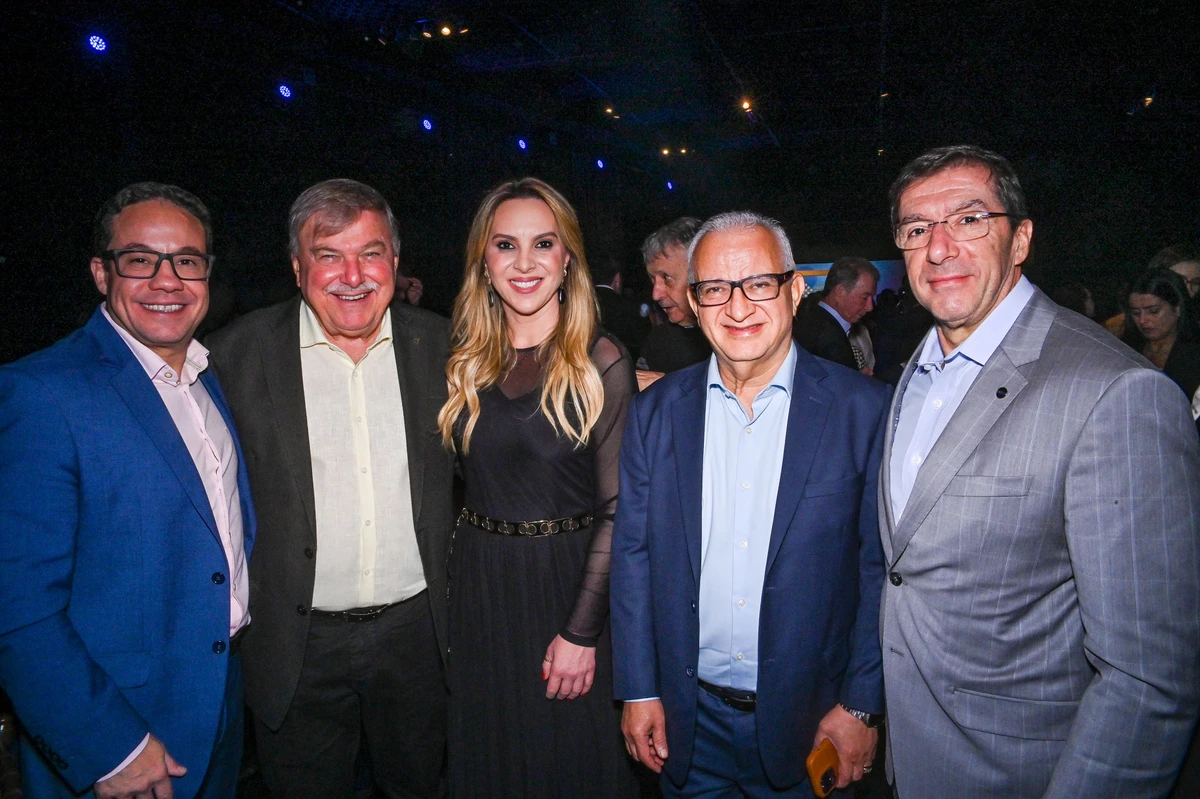 Eurípedes Pedrinha, Bento Venturim, Cris Samorini, Márcio Candido Ferreira e Paulo Baraona