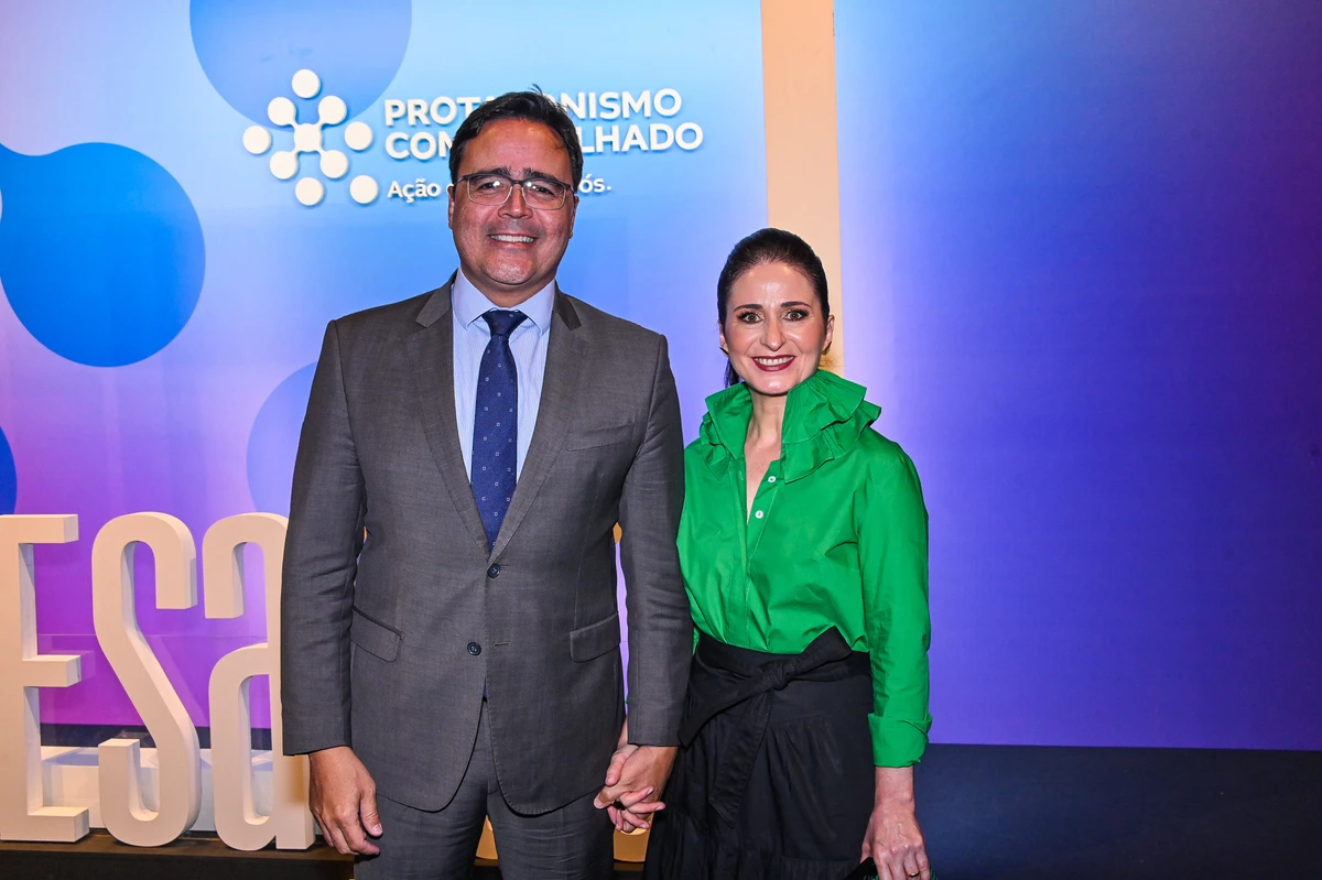 Francisco Berdeal e Luciana Pedrosa 
