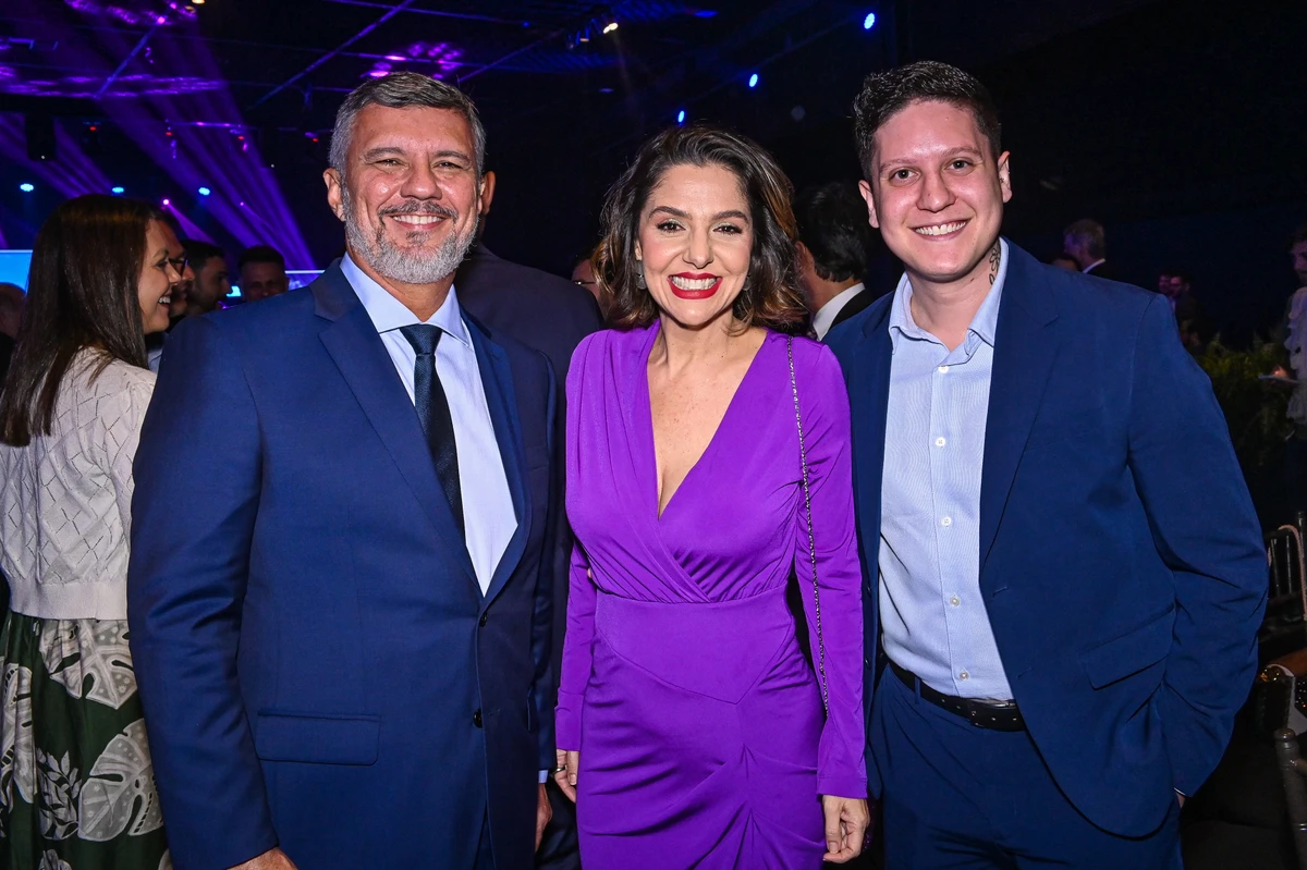 Francisco Carvalho, Mariana Perini e Douglas Motta