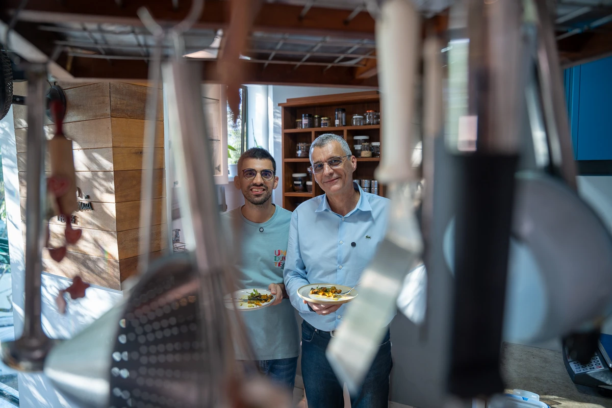 Gustavo Corrêa e seu filho João Paulo Corrêa