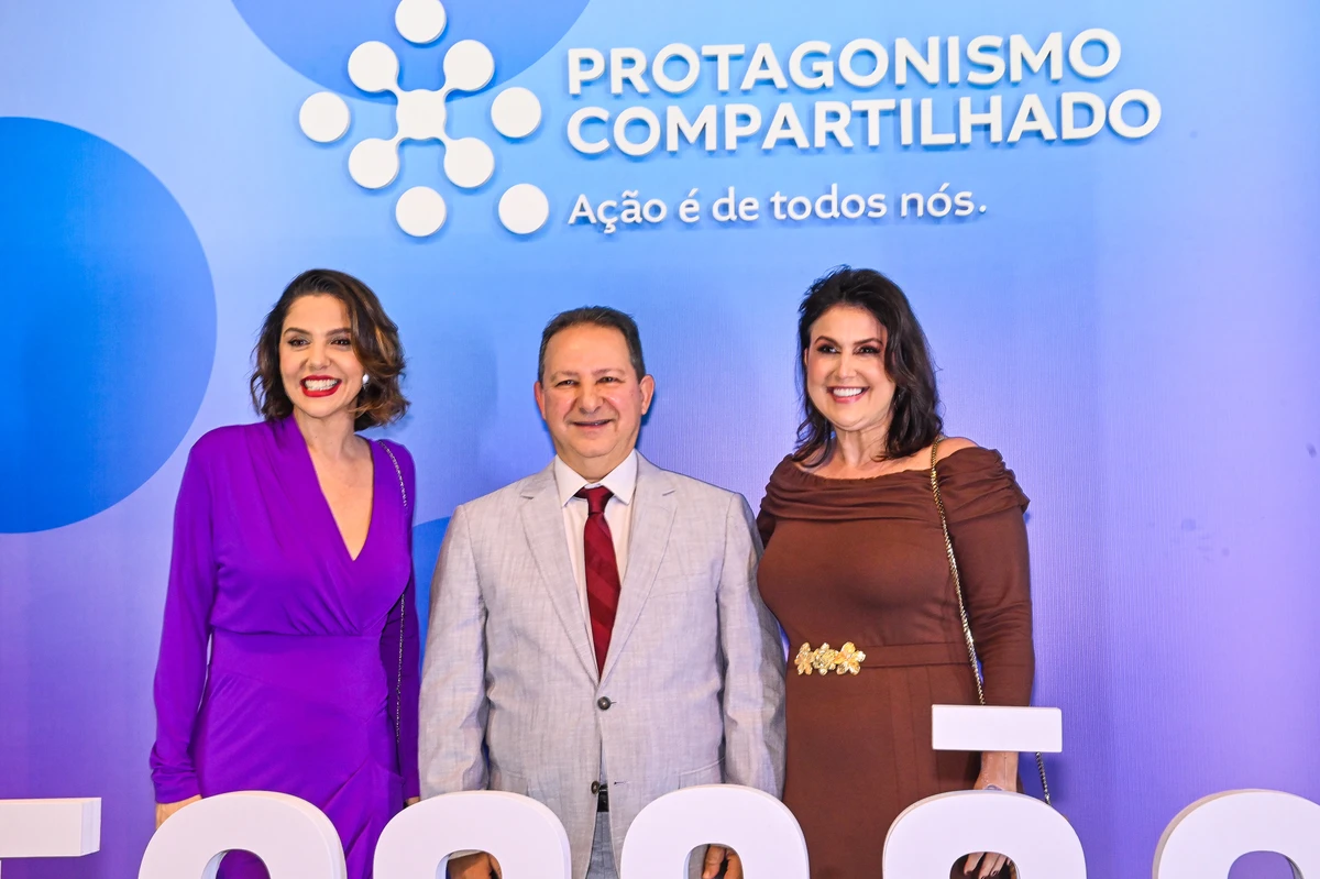 Mariana Perini, Fernado Saliba e Renata Rasseli