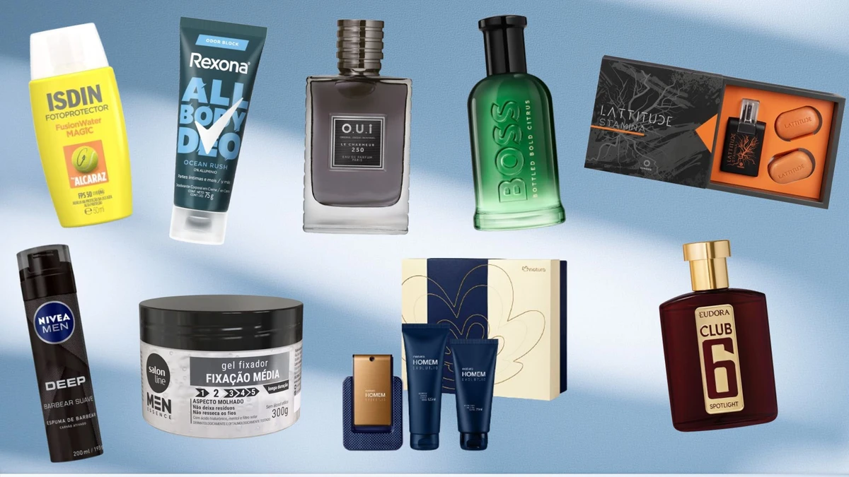 Uma seleção de presentes de beleza para o Dia dos Pais