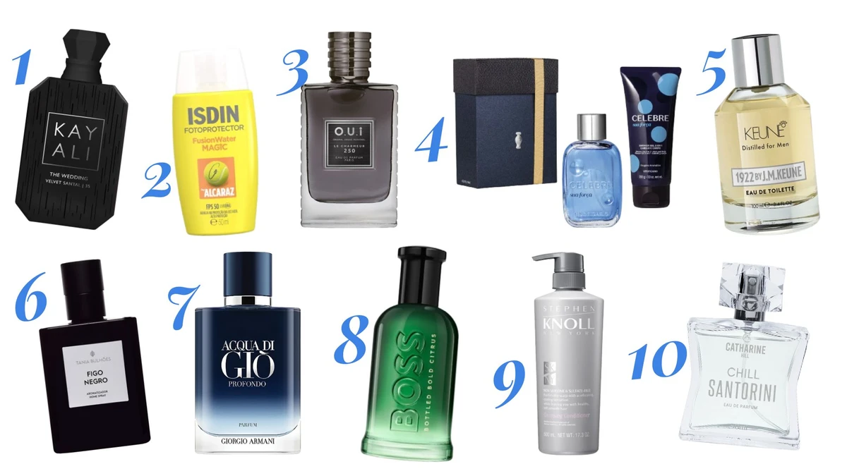 Vitrine de Dia dos Pais