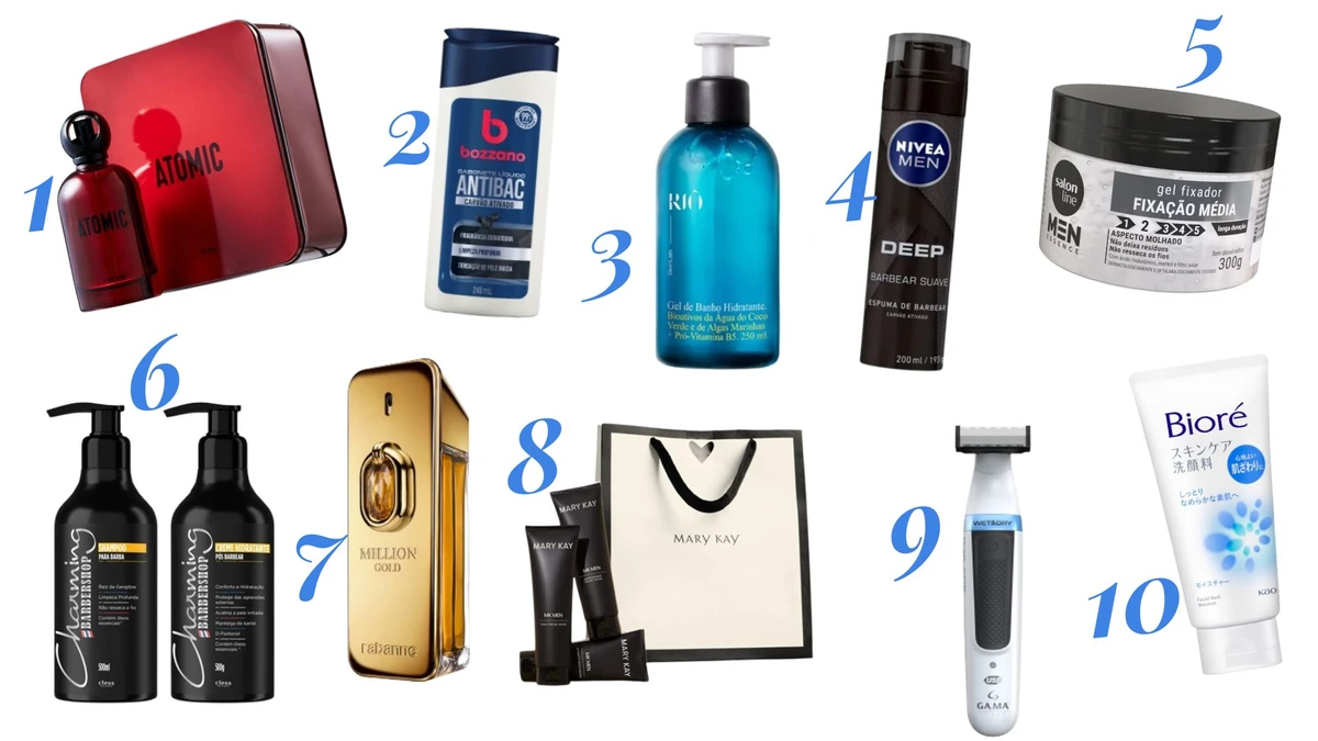 Vitrine de Dia dos Pais