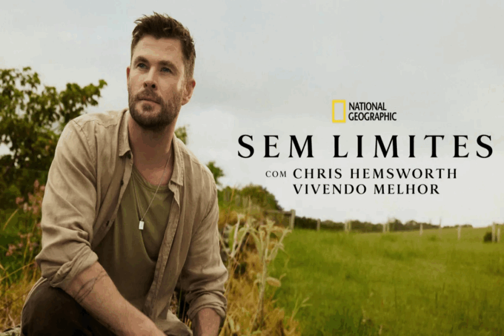 “Sem limites com Chris Hemsworth: vivendo melhor” mostra o ator em novos desafios pelo mundo (Imagem: Reprodução digital | Disney+)