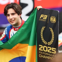 O jovem da equipe Trident se junta a Gabriel Bortoleto entre os brasileiros campeões da F-3. O atual piloto da Sauber na Fórmula 1 venceu a categoria em 2023 e, um ano depois, também levou o título da Fórmula 2