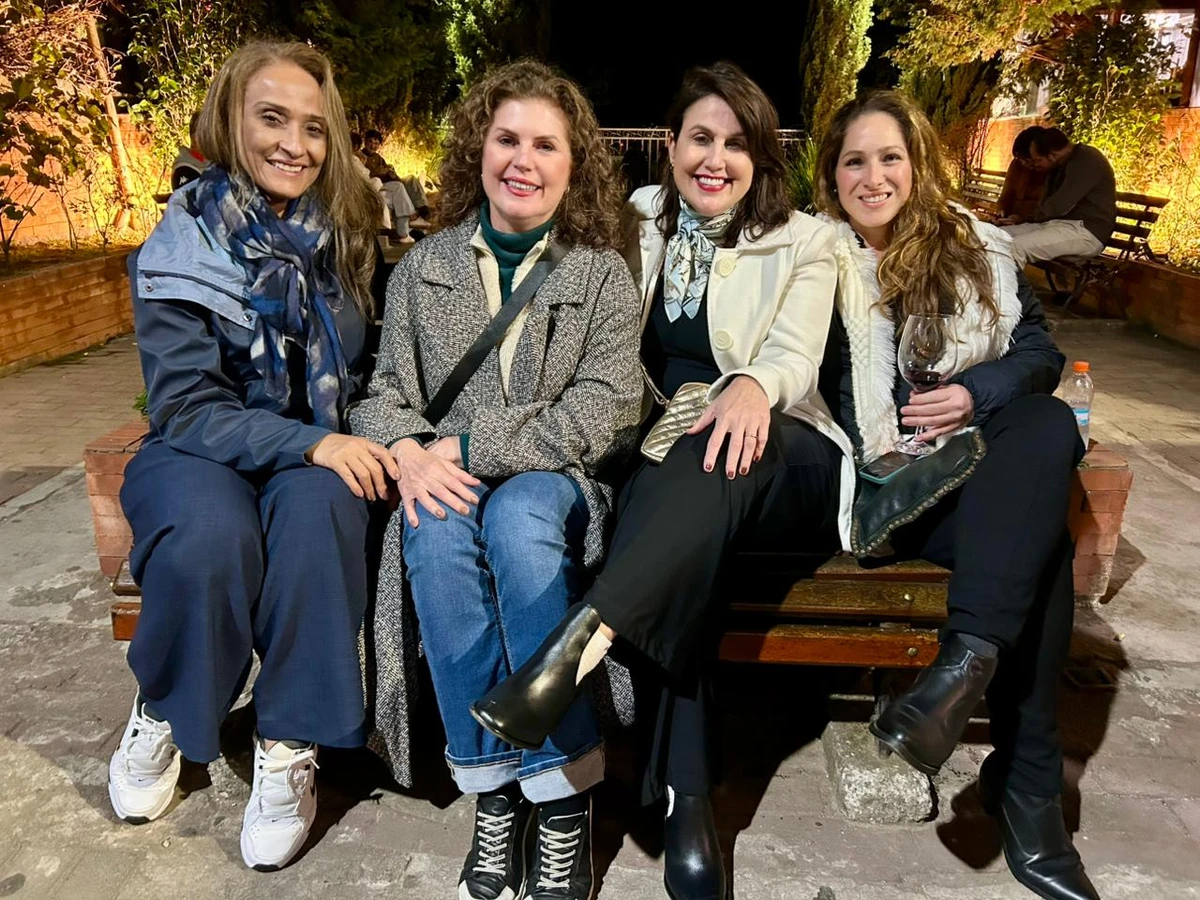 Marcela Victorino, Fabiana Croce, Renata Rasseli e Mariana Sandri