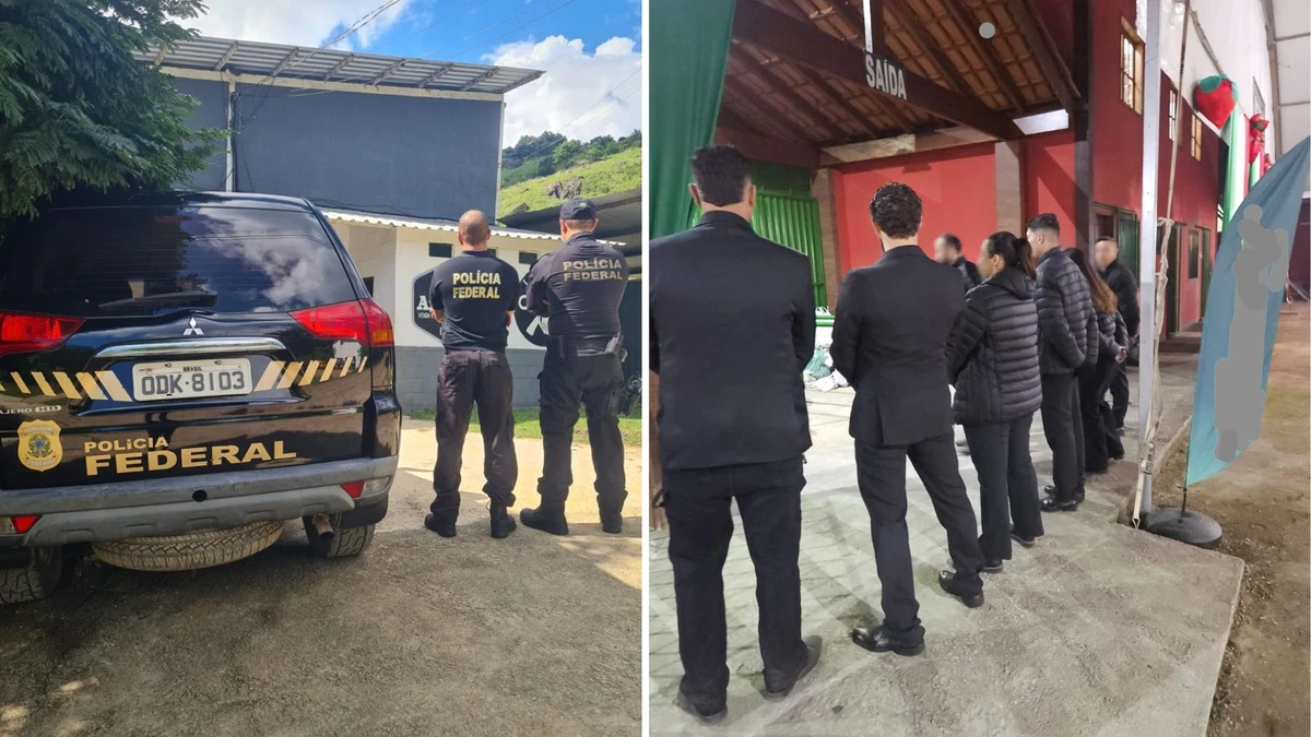 Operação Segurança em Foco II, realizada em Domingos Martins pela Polícia Federal