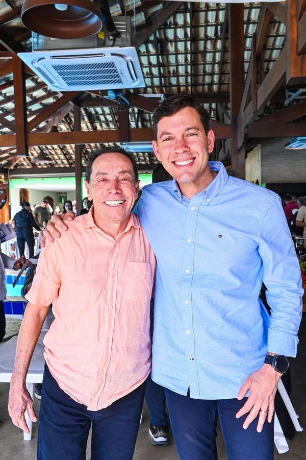 Valdecir Torezani e Arnaldinho Borgo