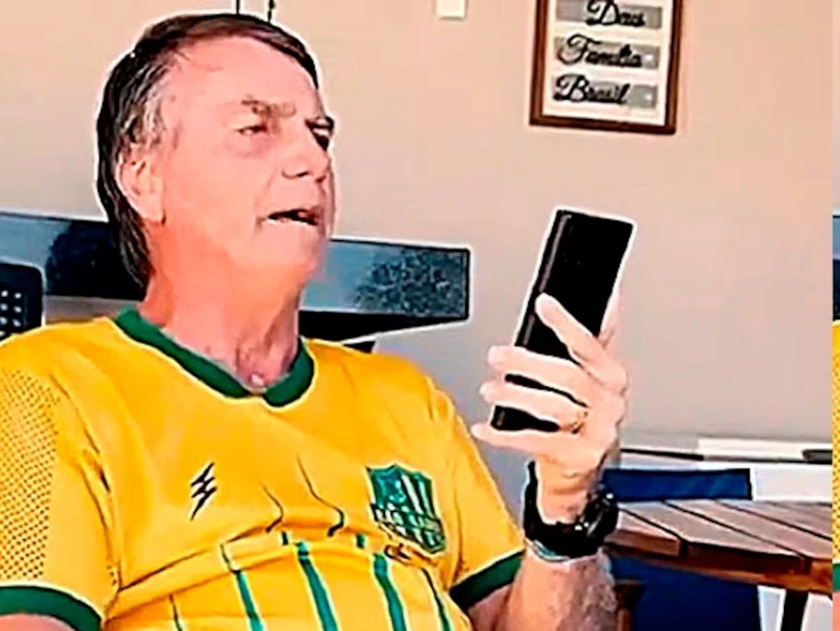 Jair Bolsonaro aparece em publicação no perfil do senador Flávio Bolsonaro (PL-RJ) 