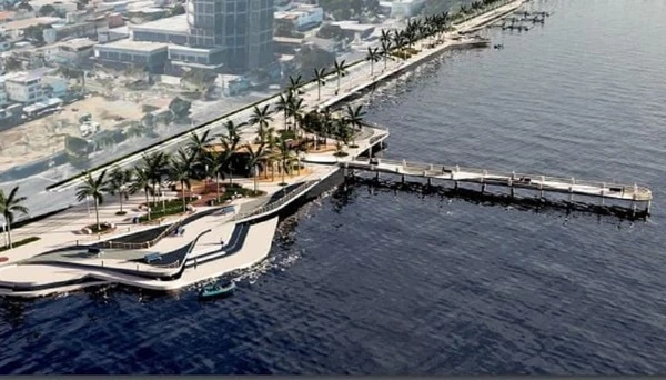 Projeto da nova Avenida Beira-Mar, em Vitória