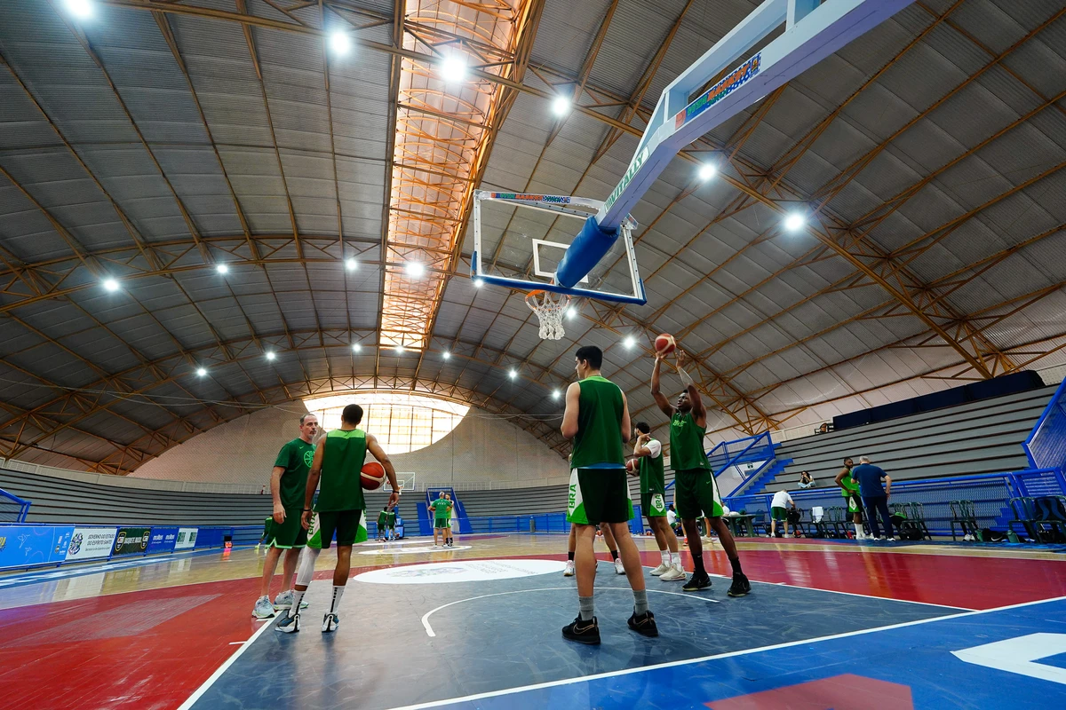 Treino da Seleção Brasileira de Basquete no Sesc Guarapari por Fernando Madeira