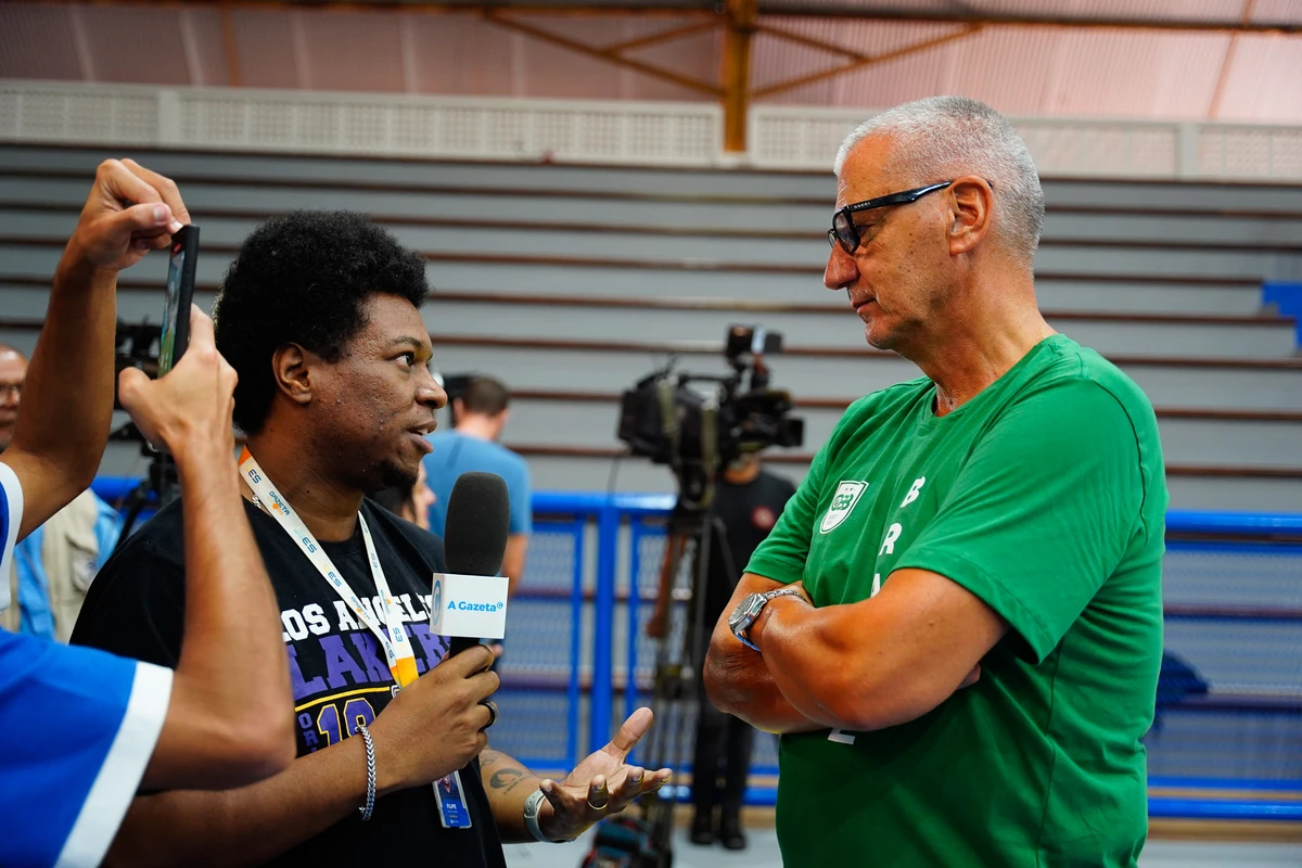 Treino da Seleção Brasileira de Basquete no Sesc Guarapari por Fernando Madeira