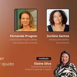 Podcast de A Gazeta estreia nesta quarta-feira (6), às 19h, com tema dedicado ao enfrentamento à violência contra a mulher