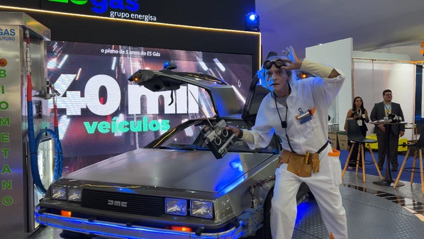 Além do carro do filme 'De Volta para o Futuro', A Gazeta experimentou a operação virtual de trem, mergulhou no fundo do mar e conheceu uma nova linha de produção da indústria 4.0; confira as tecnologias apresentadas na Mec Show