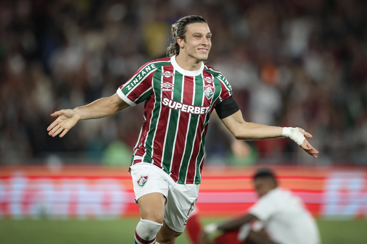 Canobbio marcou para o Fluminense diante do Internacional