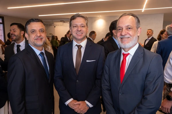 Charles Bitencourt, Ricardo Gava e Gilmar Custódio