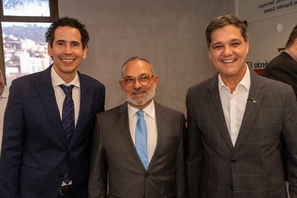 Eduardo Fontes, Alexandre Schubert e Ricardo Ferraço