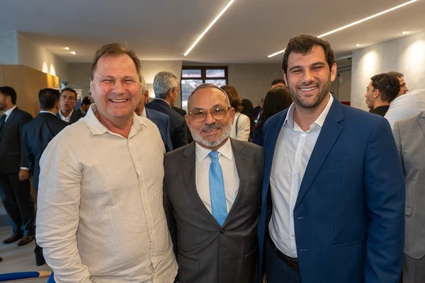 Tarcisio Helmer, Alexandre Schubert e Ramiro Helmer