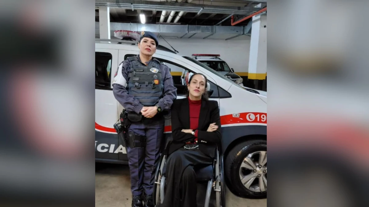 A juíza Rebecka Martins Gomes, 28 anos, conheceu o Centro de Operações da Polícia Militar do Estado de São Paulo durante o curso de formação de magistratura.